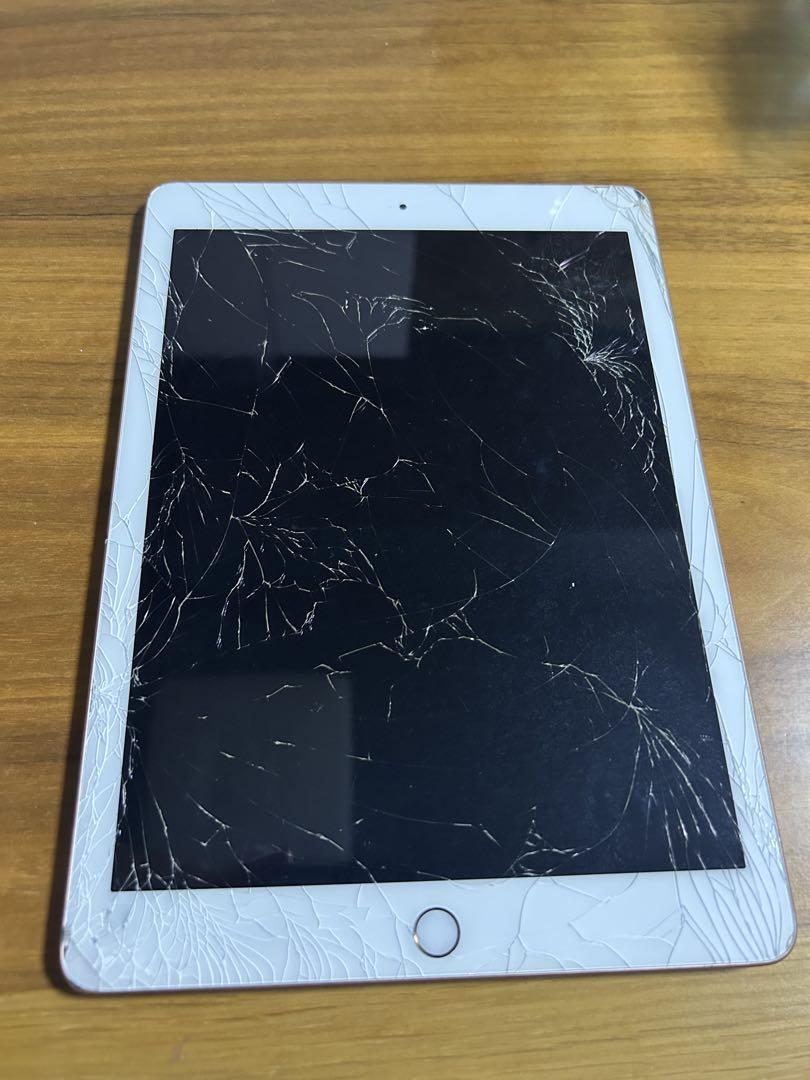 iPad 第6世代 ゴールド 画面ひび割れあり iPad 第6世代 ゴールド 画面ひび割れあり