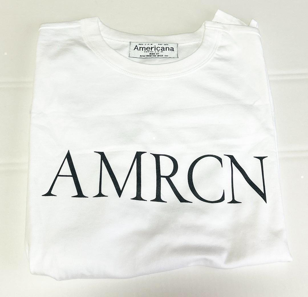 AMERICANA アメリカーナ AMRCN Tシャツ ホワイト - メルカリ
