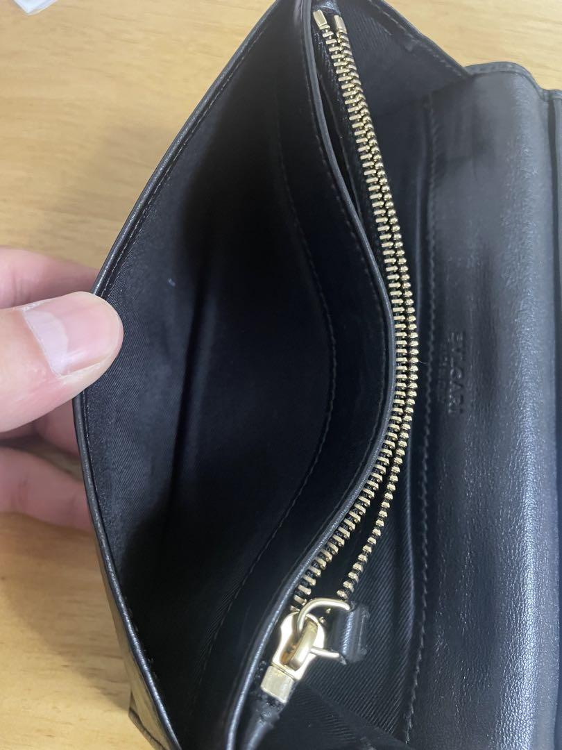 BVLGARI ブラック 長財布