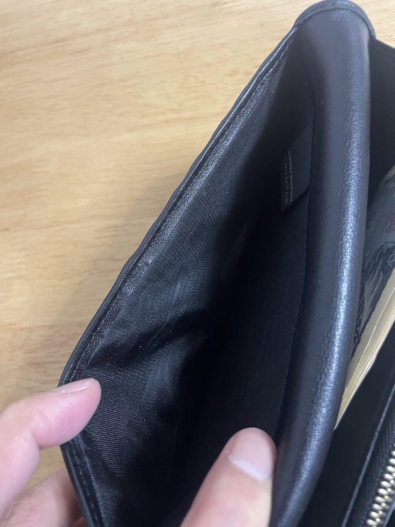 BVLGARI ブラック 長財布