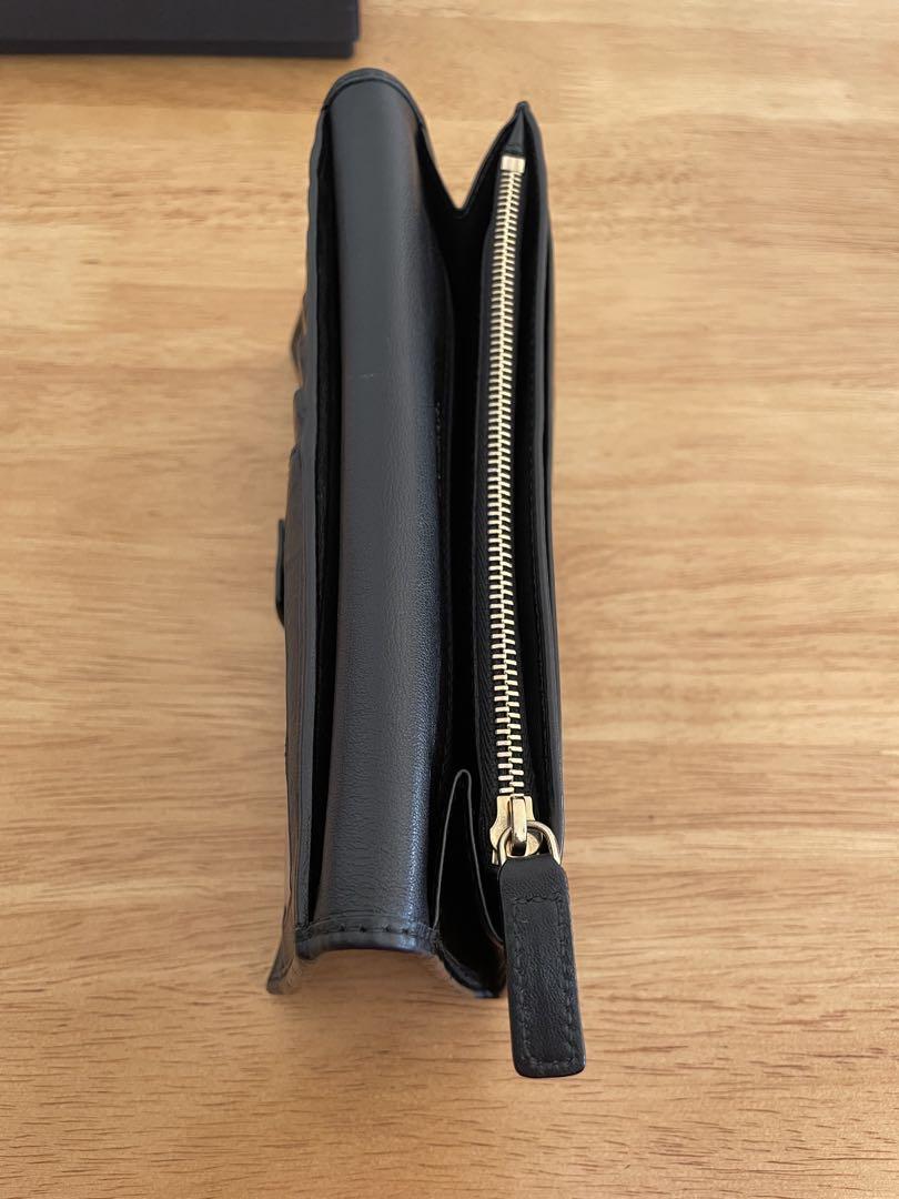 BVLGARI ブラック 長財布