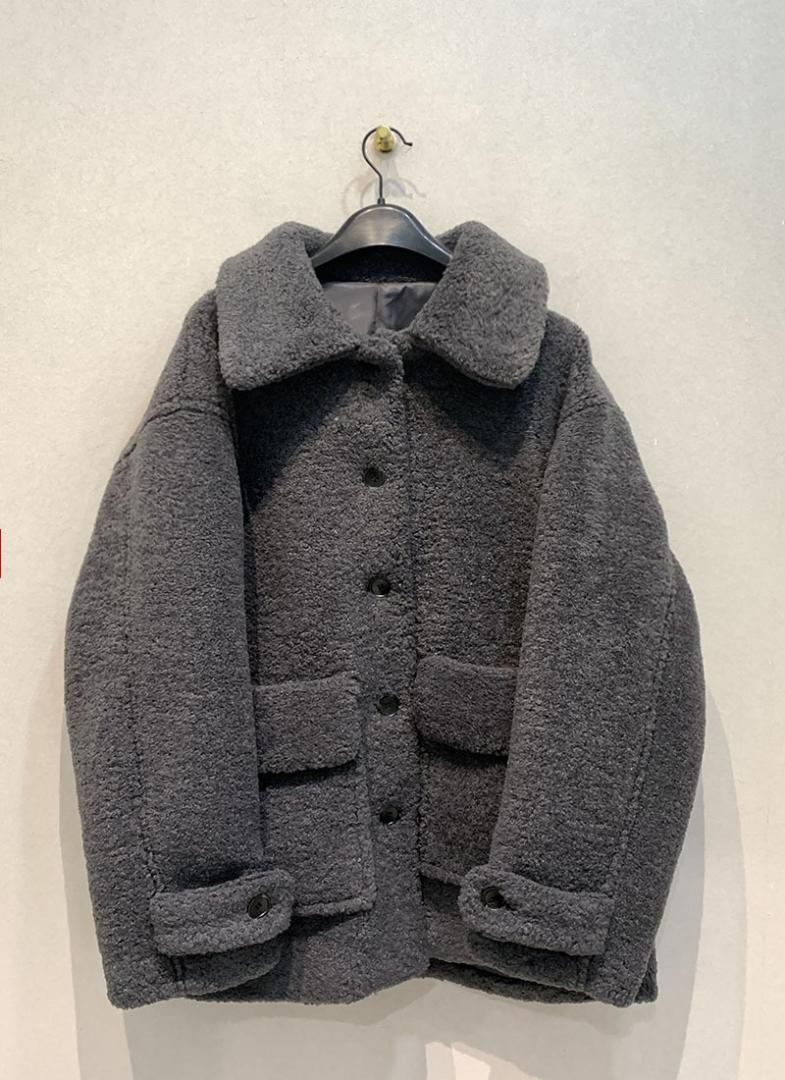 【FIN♡tks様専用】RIDGE POCKET BOA OVER COAT