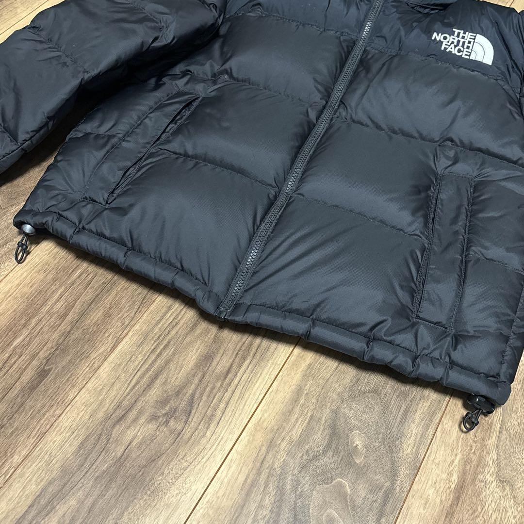 【美品】ノースフェイス ショートヌプシ ジャケット レディースL ブラック