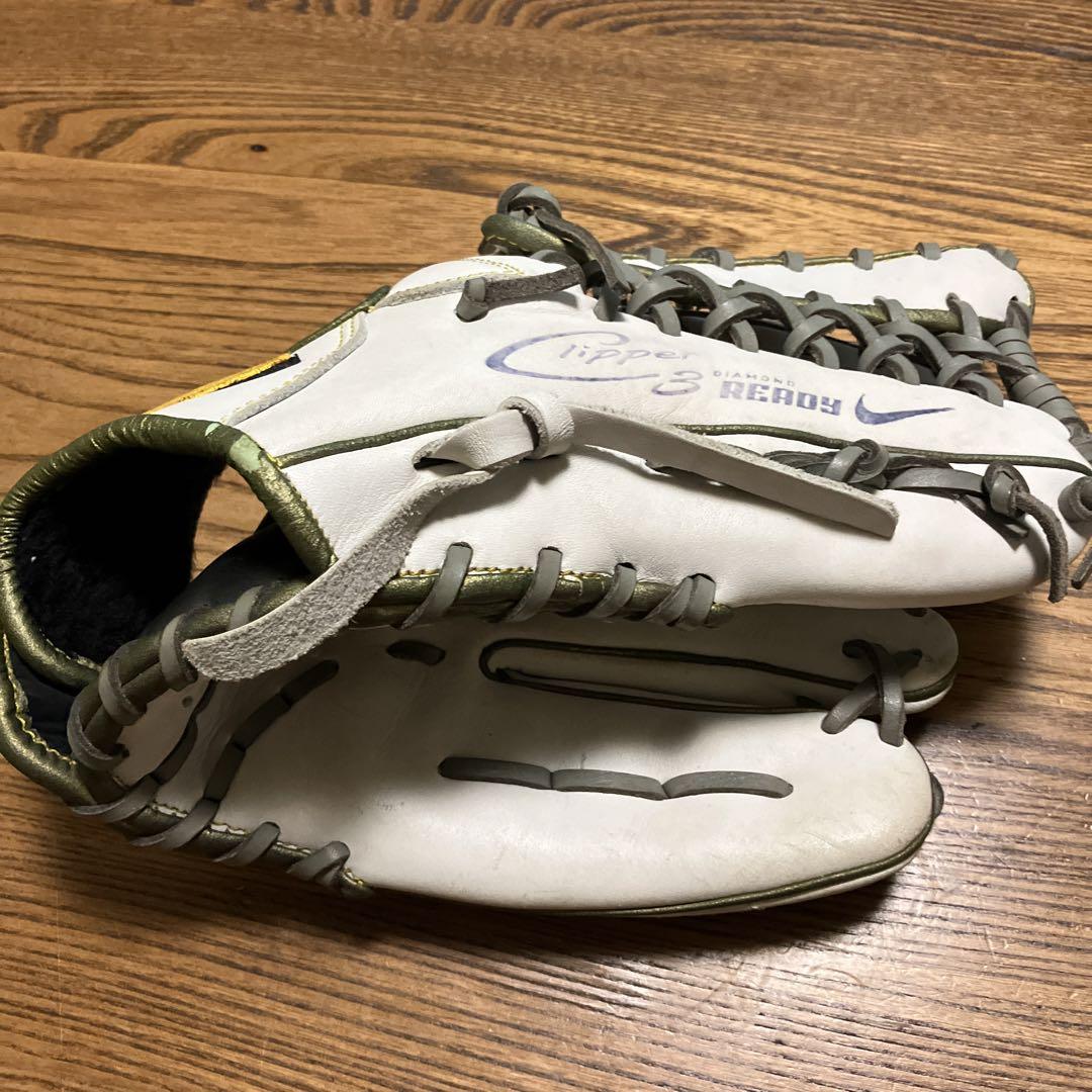【希少レア】Nike Diamond Ready グローブ ホワイト