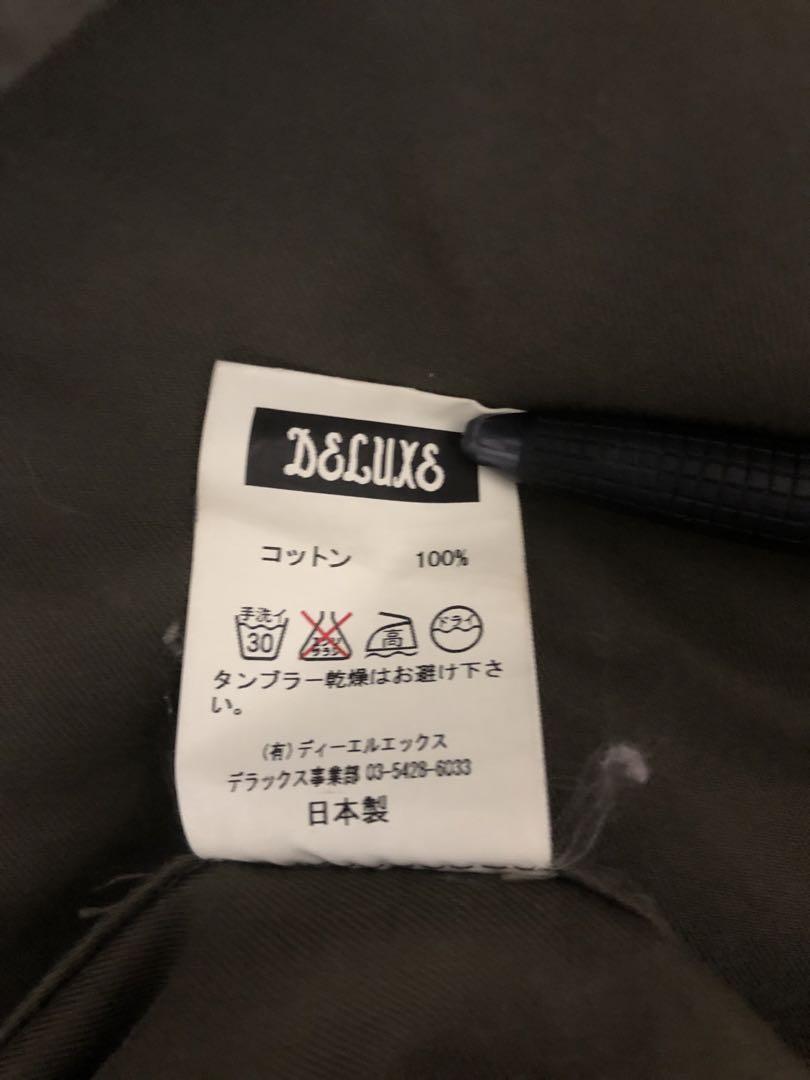 DELUXE CLOTHING ミリタリージャケット M オリーブ