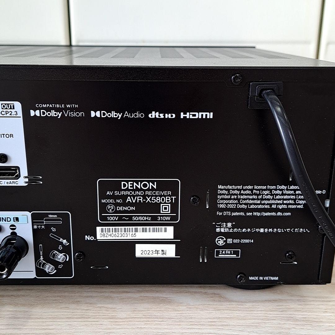 デノン DENON AVR-X580BT