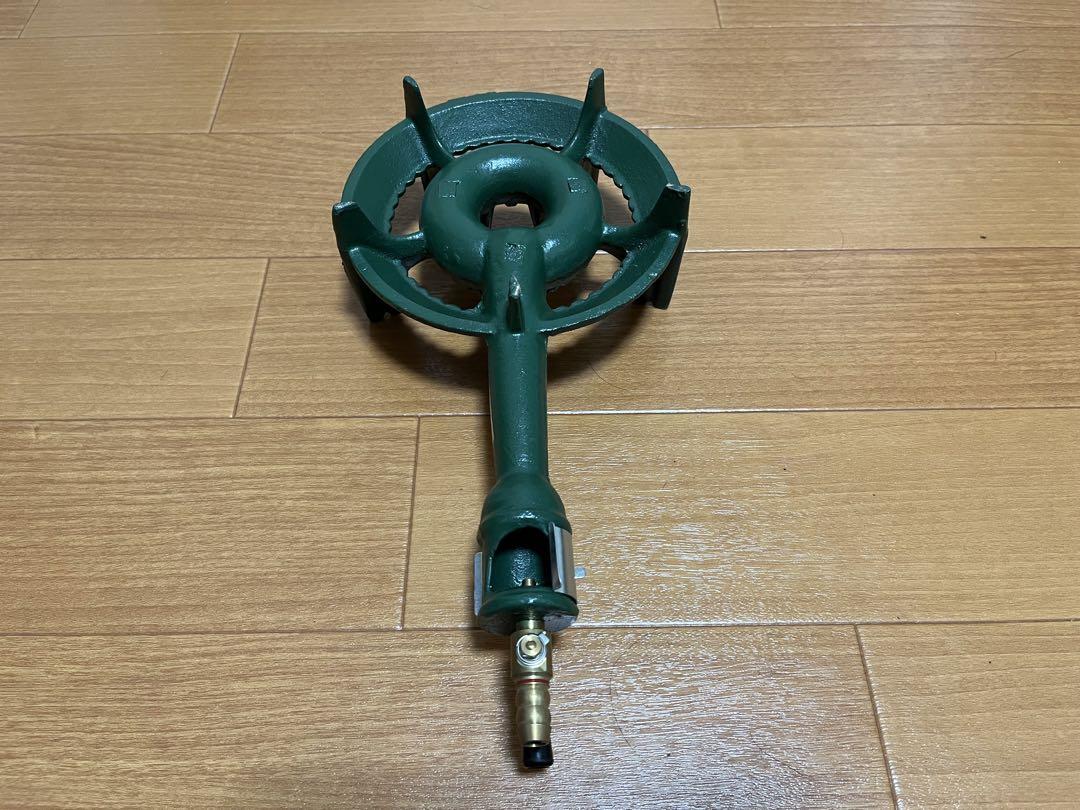 鋳物コンロ プロパンガス 丸久鋳物工業 MKP-10 BBQ キャンプ 未使用