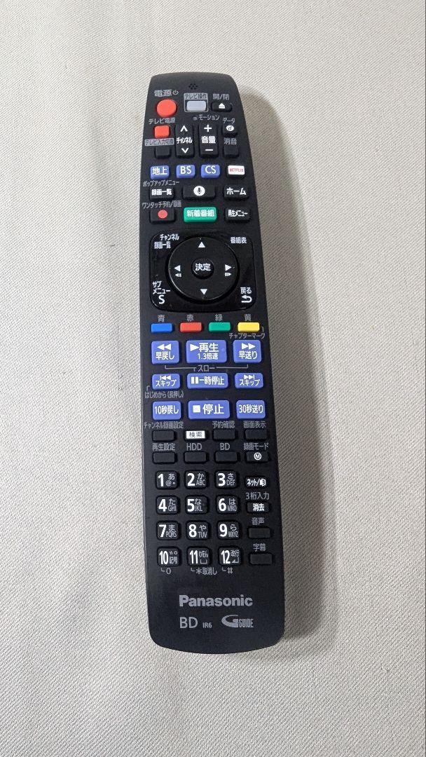 J35PANASONIC N2QBYB000048 レコーダー用　リモコン　純正