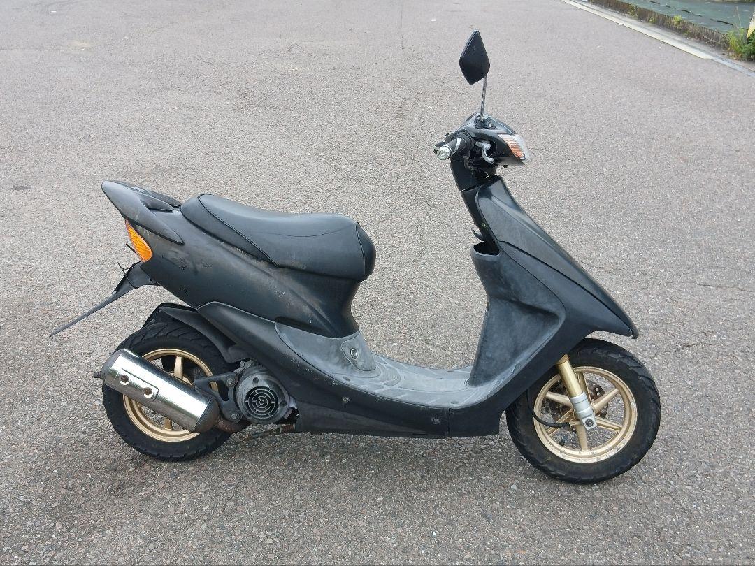 岐阜発実動！ライブディオzx仕様？金ホイール、金サス
