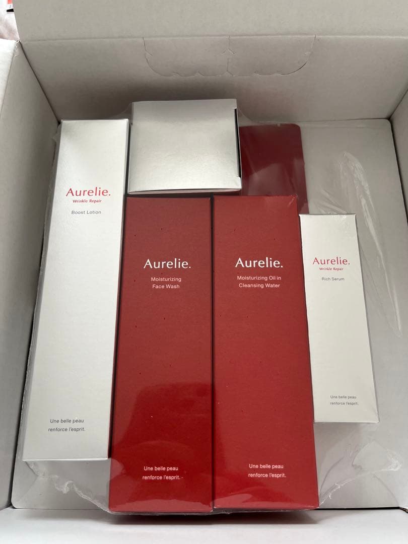 Aurelie エイジングケアセット 5点 マスク1点新品、♥