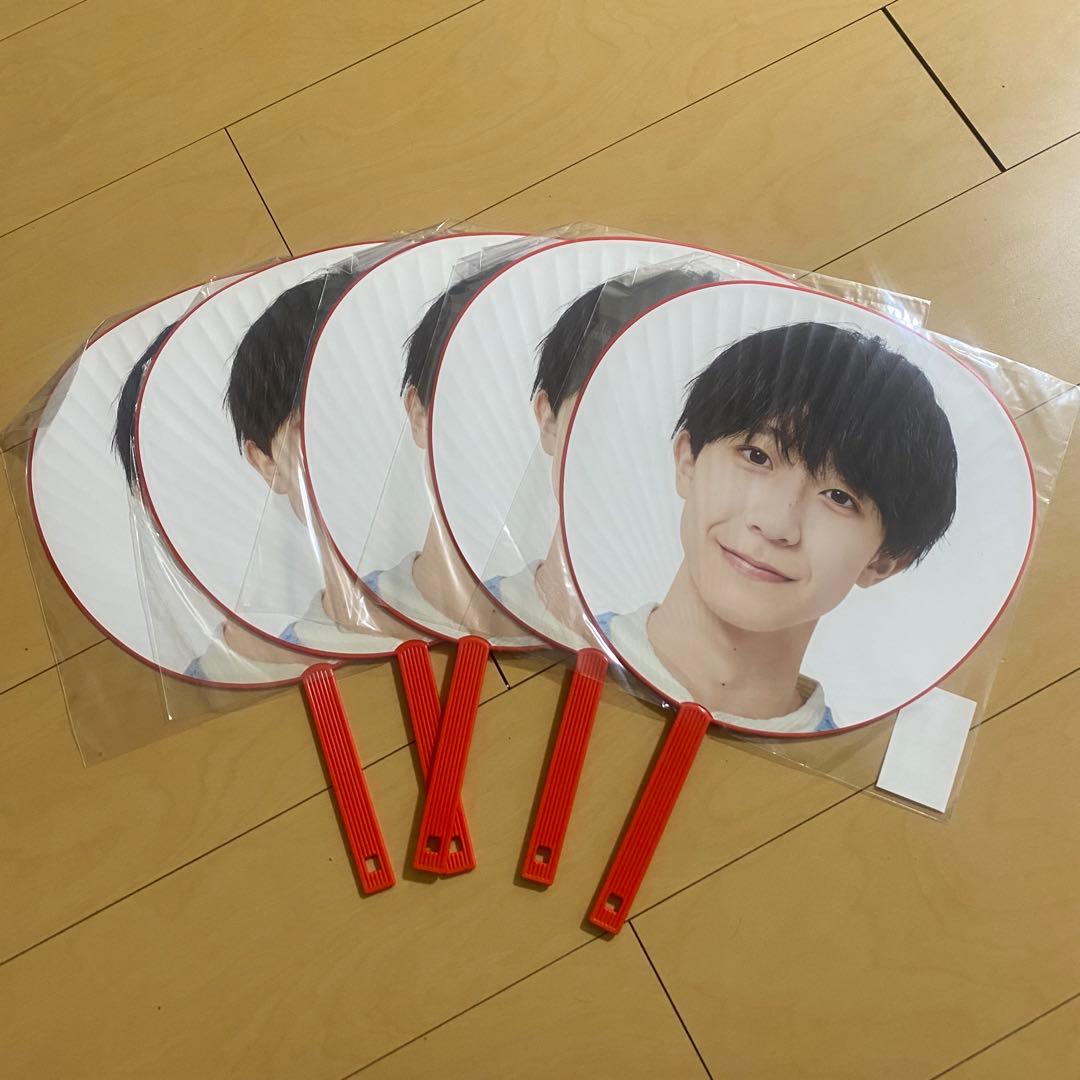 永岡蓮王 うちわ 笑門来福 5枚セット