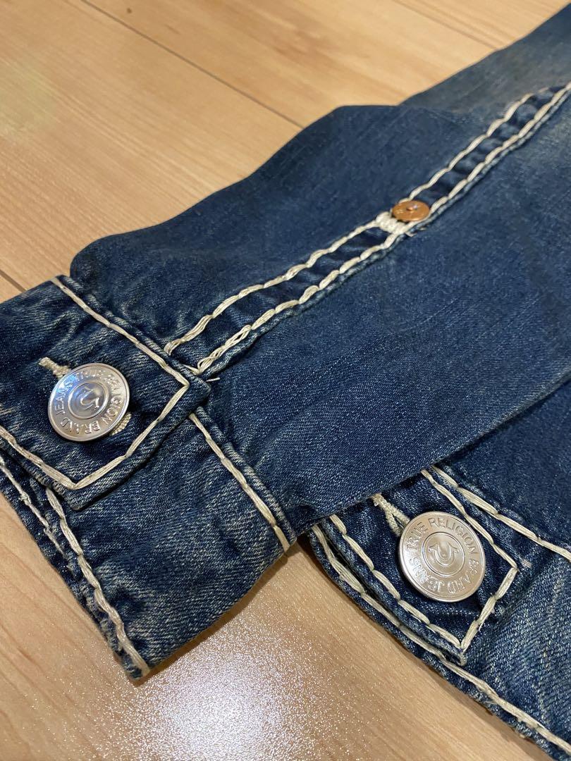 True Religion ダークブルー デニムジャケット