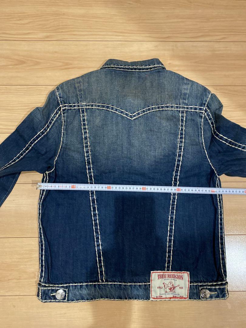 True Religion ダークブルー デニムジャケット
