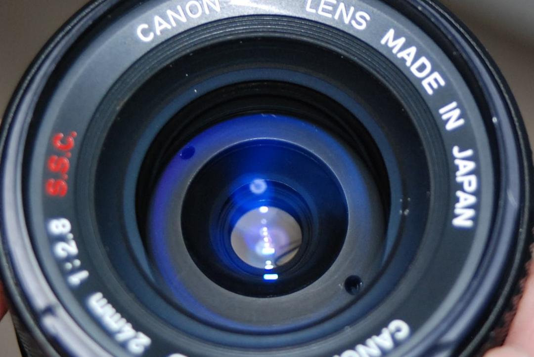 【整備済】Canon キャノン FD 24mm F2.8 S.S.C. 整備済】Canon キャノン FD 24mm F2.8 S.S.C.