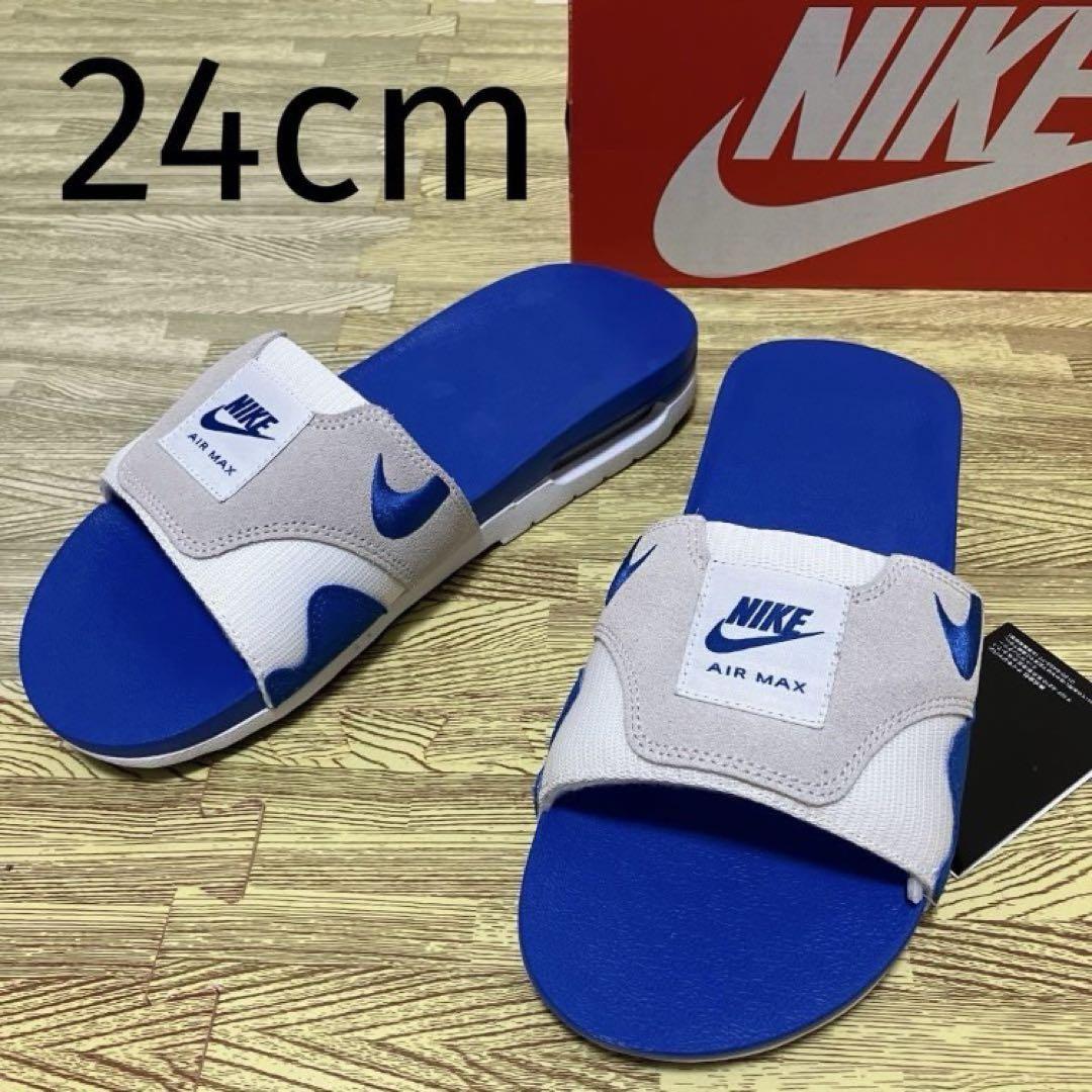 24㎝【新品】NIKE AIRMAX 1 サンダル ドジャース
