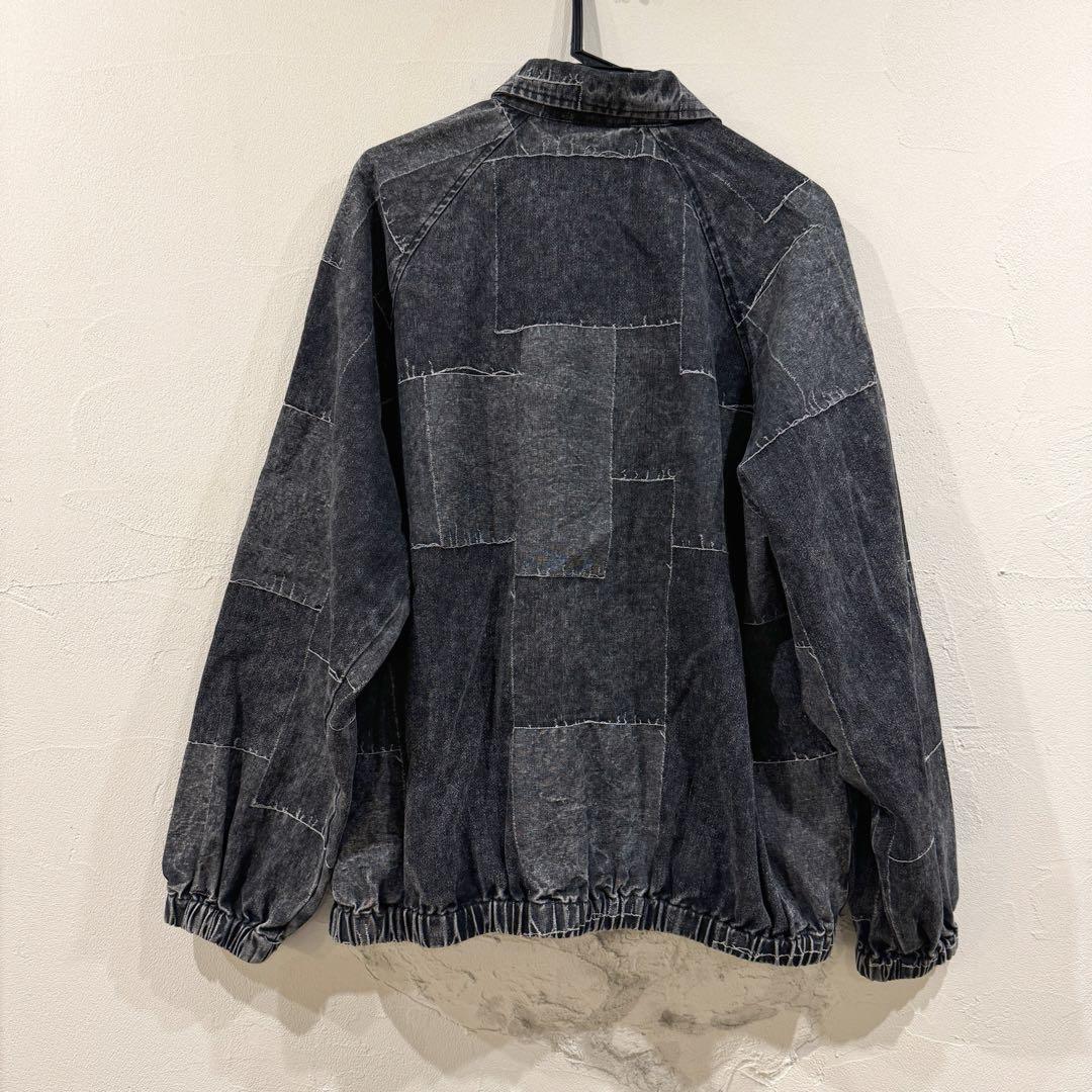 中古美品☆MinoriTY パッチワークデニムセットアップ インディゴ染め