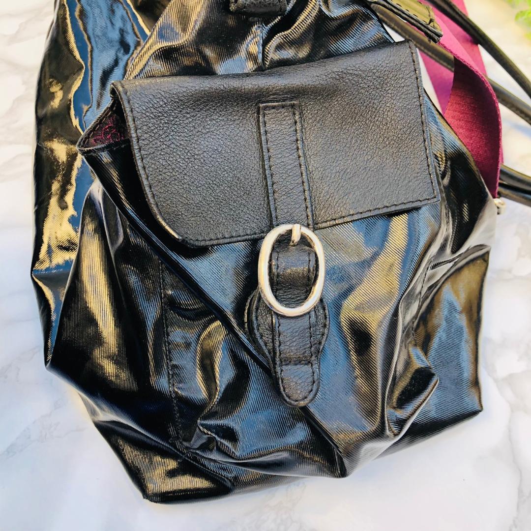 orobianco エナメルボストンバック