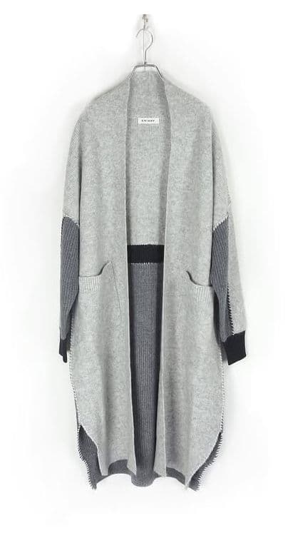 未使用 EN’DAY エンデイ UN3D ダブスタ 24AWロングカーデ