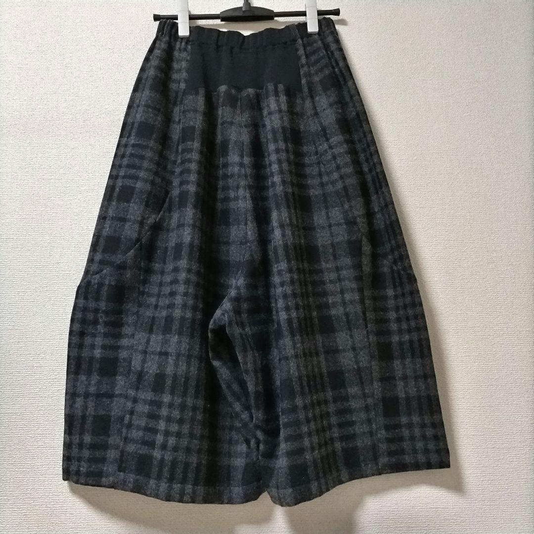 専用です。　CRESCENT DUO　ガウチョパンツ　スカパン　ウール　チェック