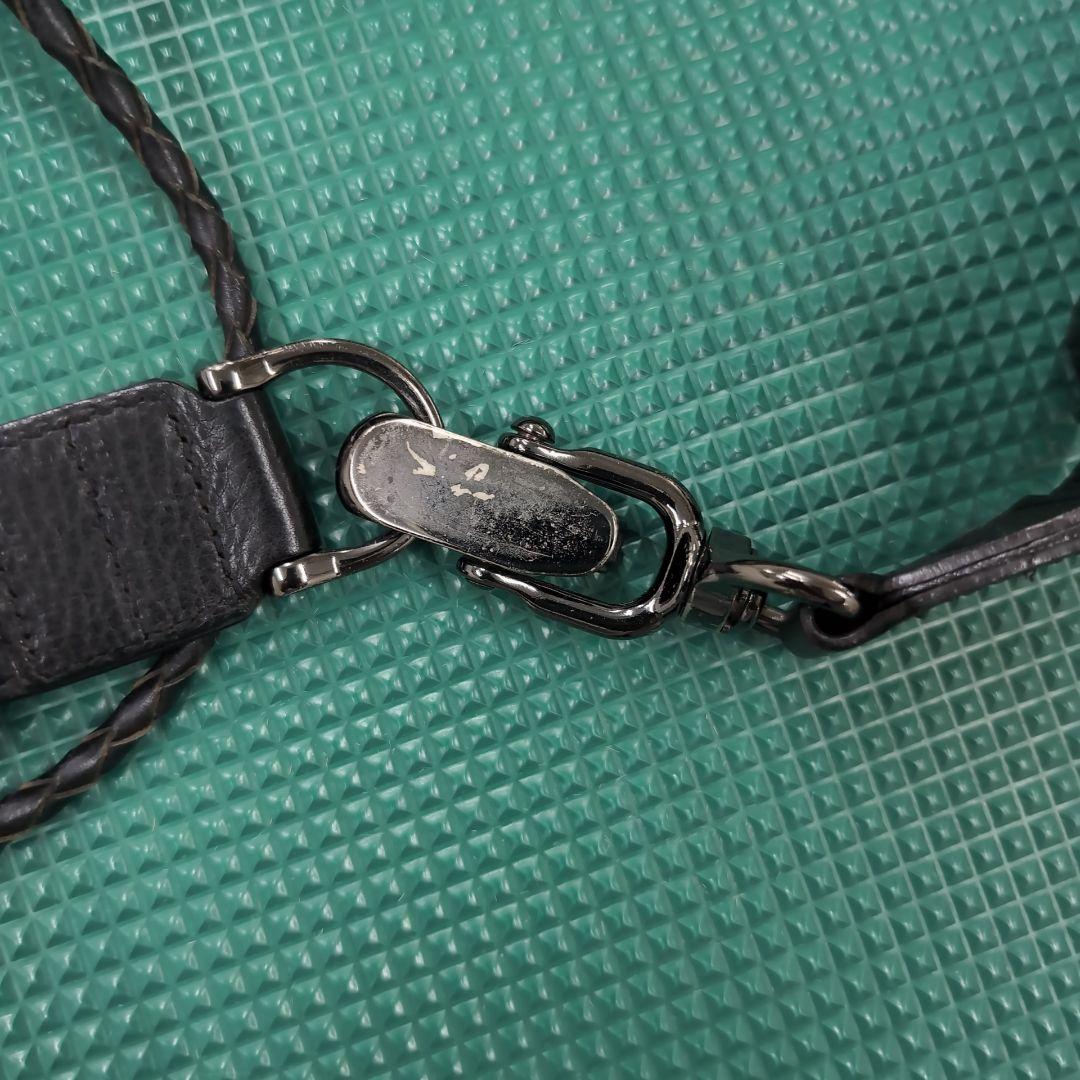 美品　master piece vinterks　ボディバッグ　渋ゴールド　本革