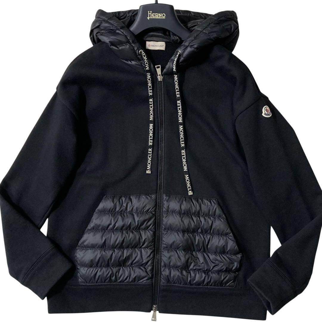 良品 MONCLER GRENOBLE ハイブリッド 切替 ダウンジャケット 黒 MONCLER ハイブリッド 切替 ダウンジャケット 黒 M相当 - メルカリ