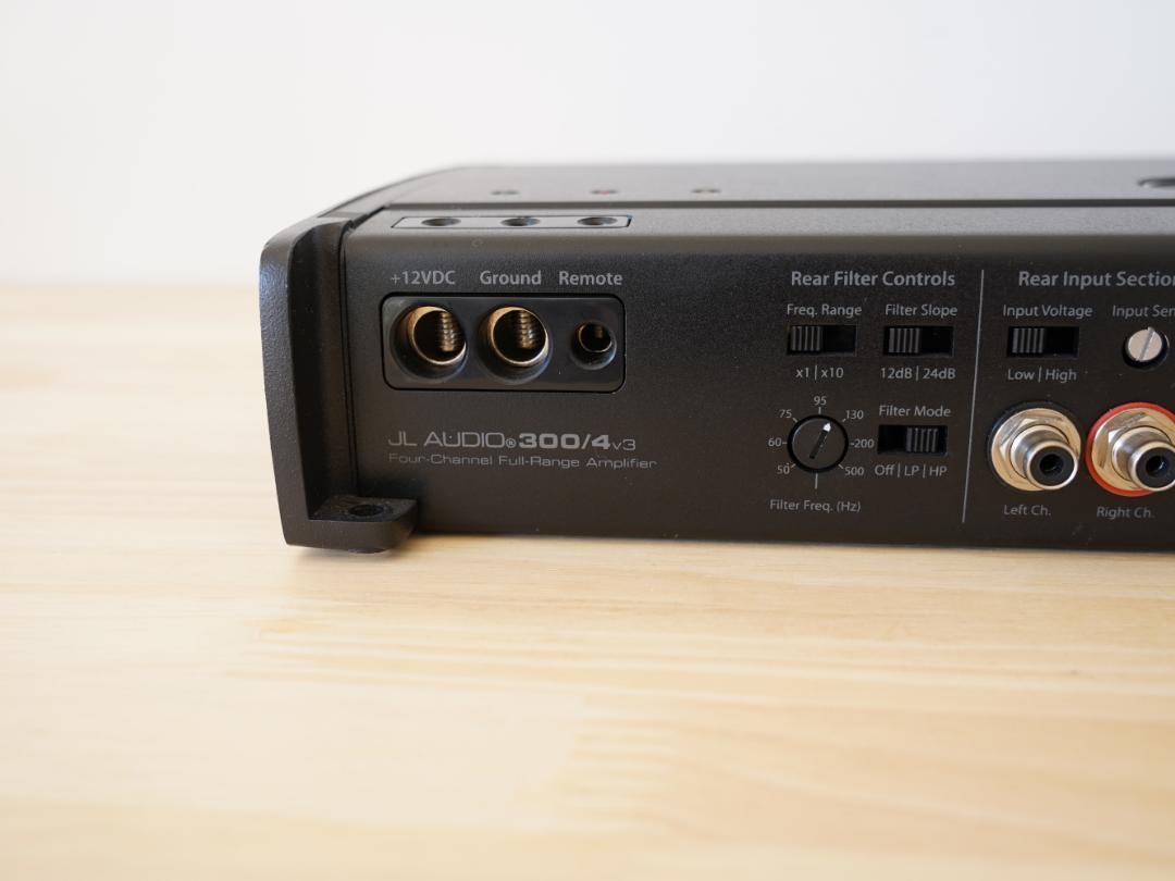 JL AUDIO 300/4 v3 動作確認済み