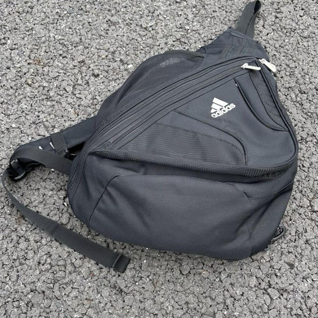 専用！00s adidas y2k アディダス 刺繍ロゴ ワンショルダーバッグ