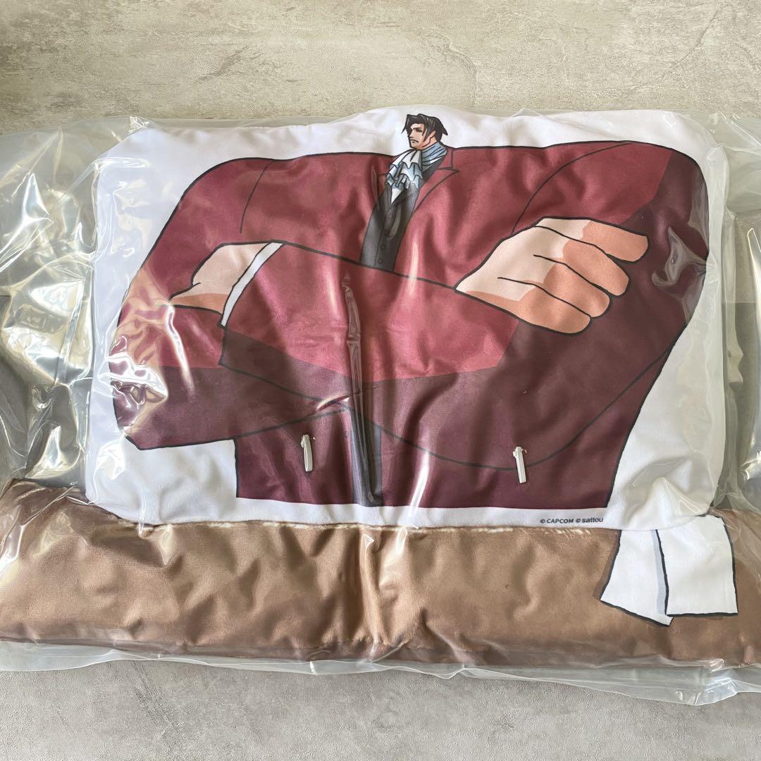 大逆転裁判×sattou カプくじ S賞 クッション 御剣怜侍 - メルカリ