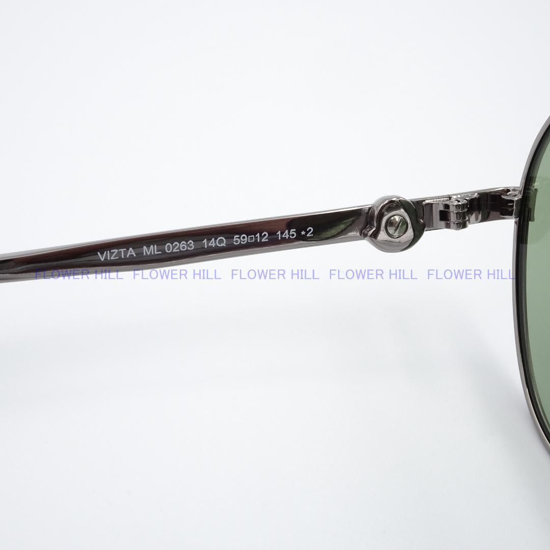 MONCLER サングラス メタルフレーム ティアドロップ ML0263 14Q