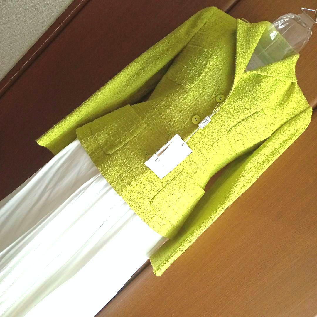 ハロッズ HARRODS  新品未使用  ツイード ジャケット 毛９５％タグ付き
