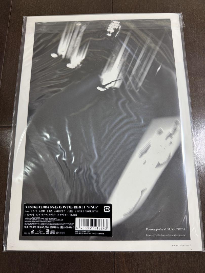 SNAKE ON THE BEACH CD DVD チバユウスケ ロンT XL