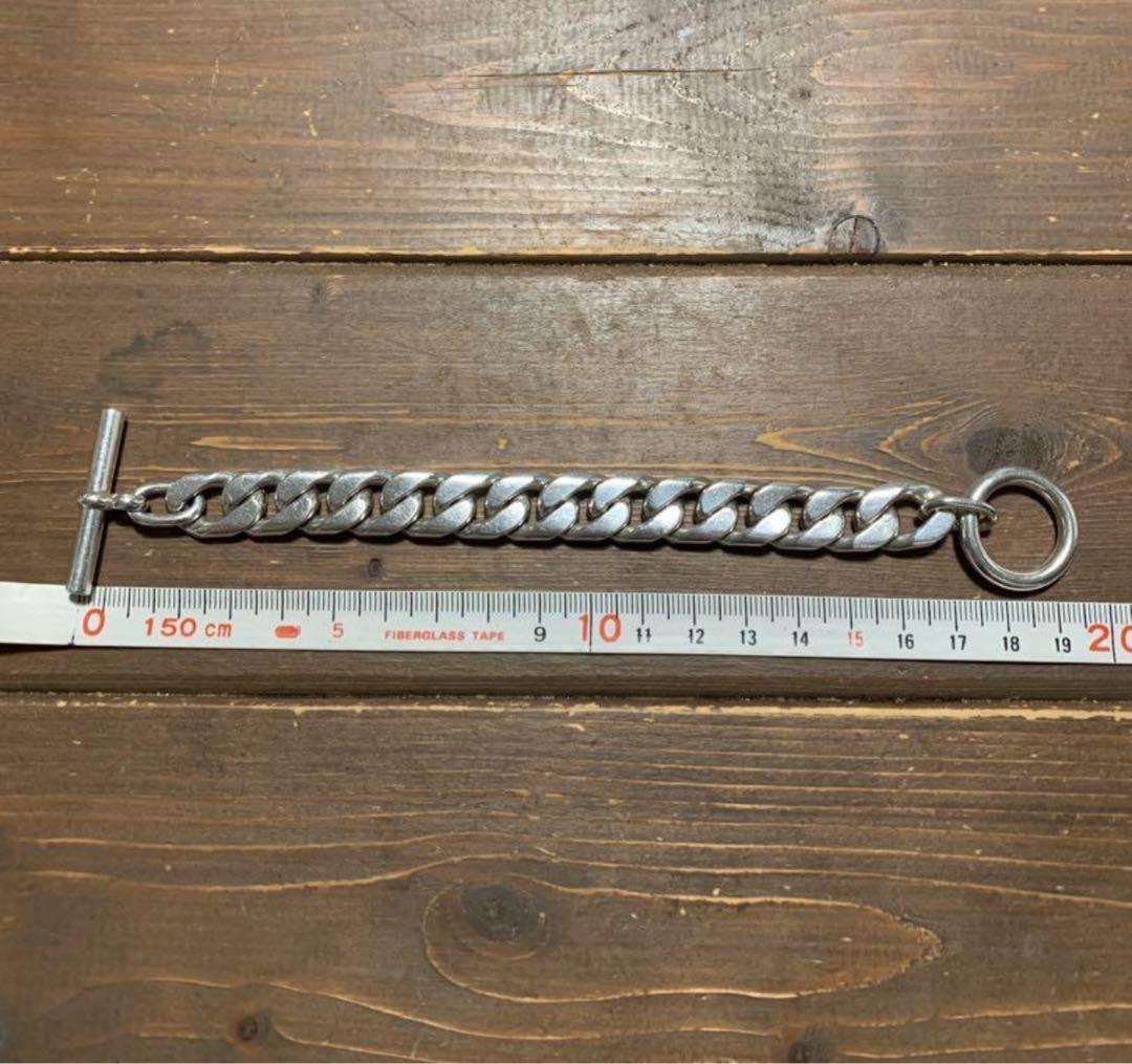 LAVER ラバー 13MM CURB CHAIN T BAR ブレスレット