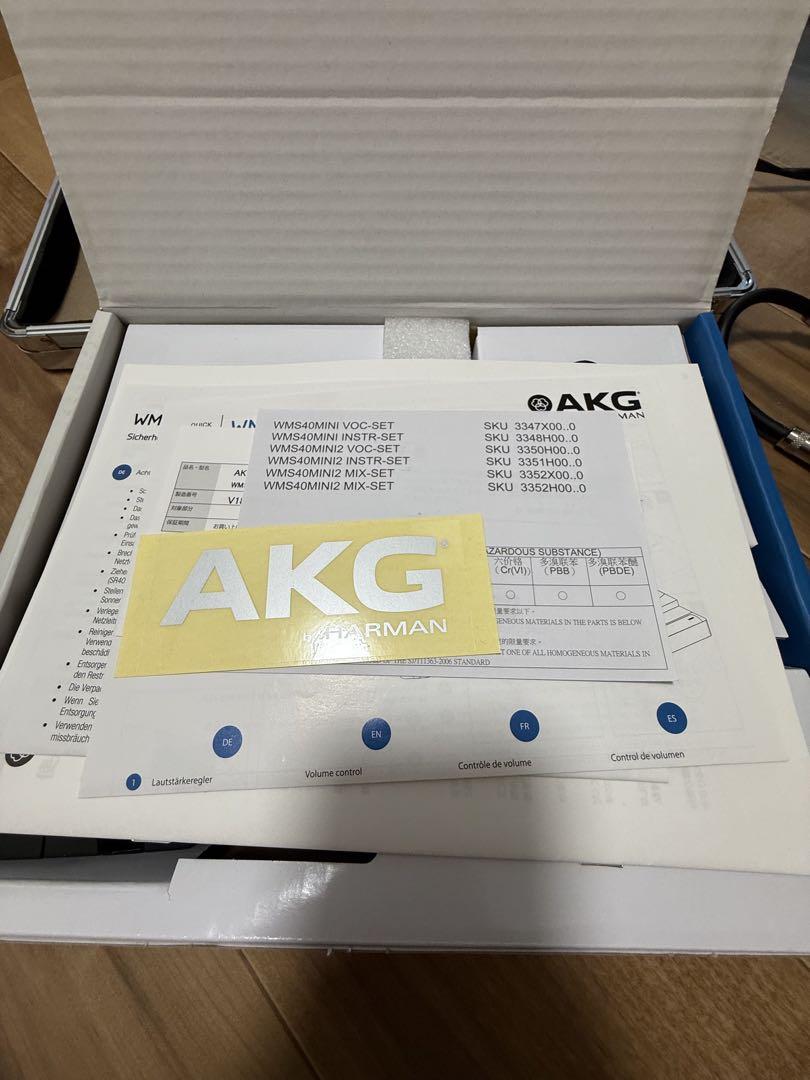 AKG WMS40 MINI ワイヤレスシステム