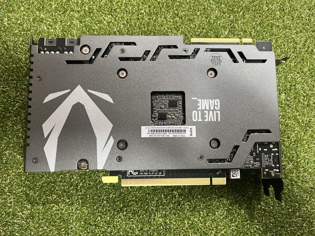 グラフィックボード・グラボ・ビデオカード ZOTAC GEFORCE RTX 2070 SUPER MINI 8GB