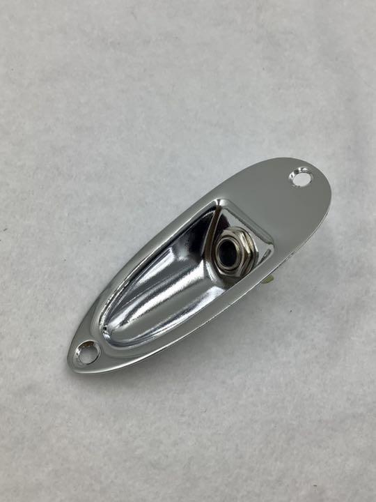 ★ギター ストラトキャスター 汎用 ジャック クローム 新品 送料込み★