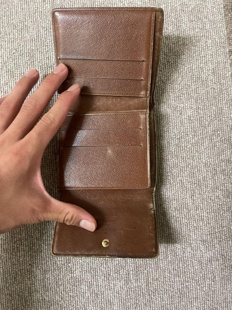 Louis Vuitton 三つ折り財布 ブラウン