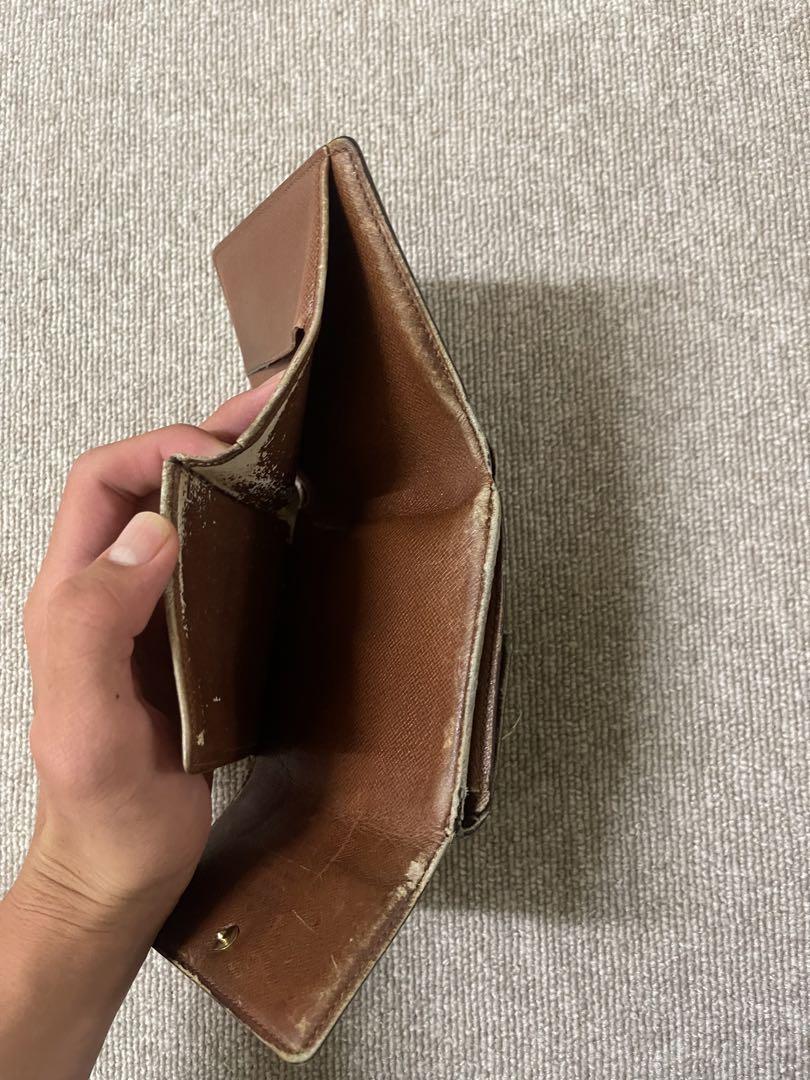 Louis Vuitton 三つ折り財布 ブラウン