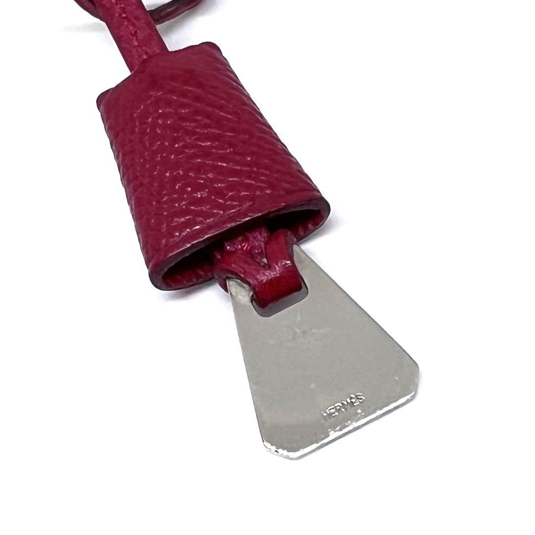 【プレゼントにおすすめ☆】HERMES クロシェット バッグチャーム HERMES エルメス ミニクロシェット バッグチャーム キーチャーム