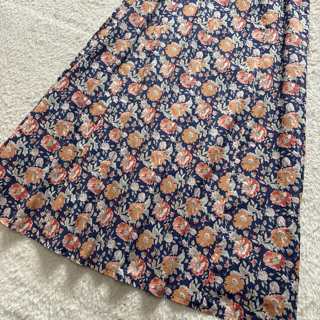 アンの部屋　花柄　ロングスカート　リバティ　ヴィンテージ　ローラアシュレイ 好き 100 ％品質保証 アンの部屋 ローラ ヴィンテージ リバティ