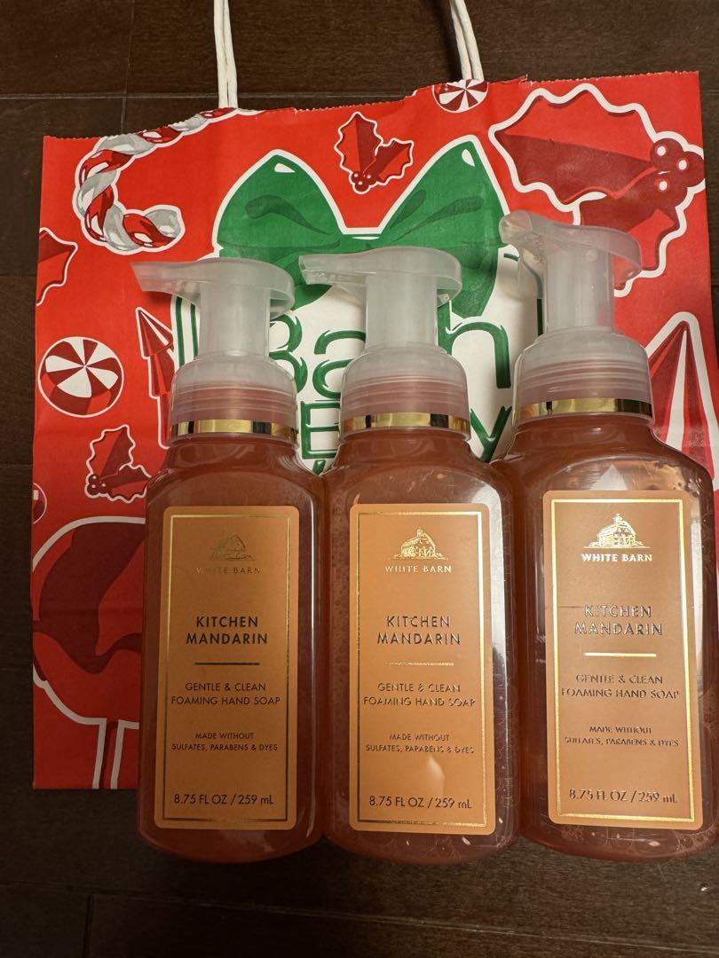 【海外限定】Bath & Body Works 泡ハンドソープ3本セット 海外限定】Bath & Body Works 泡ハンドソープ3本セット