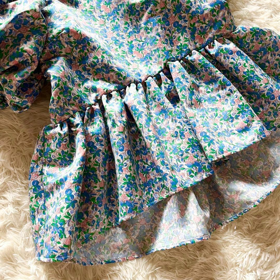 美品✨ツルバイマリコオイカワ Eleonore フラワーペプラム