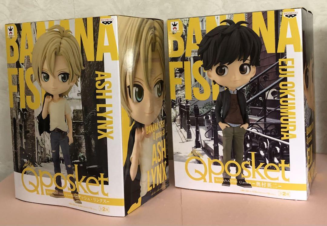 Qposket BANANAFISH バナナフィッシュ アッシュ 奥村英二 ペア 画像1
