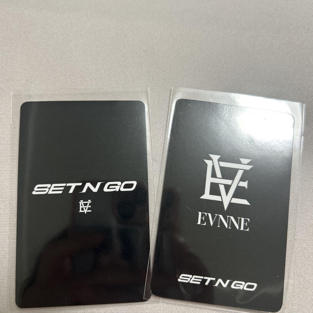 ムンジョンヒョン】EVNNE set n go グッズ フォトカードホルダー