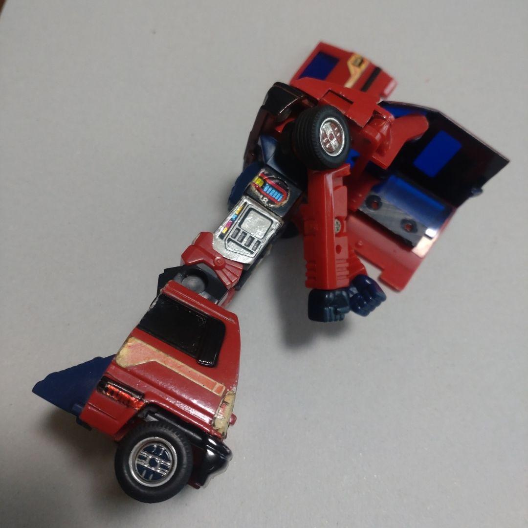 ダイアクロン カーロボット No.9 ホンダ・シティターボ 赤