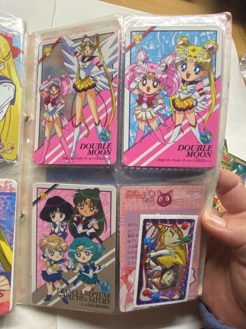 あ*様 【昭和レトロ】　セーラームーン　トレカ　64枚セット　アルバム付き