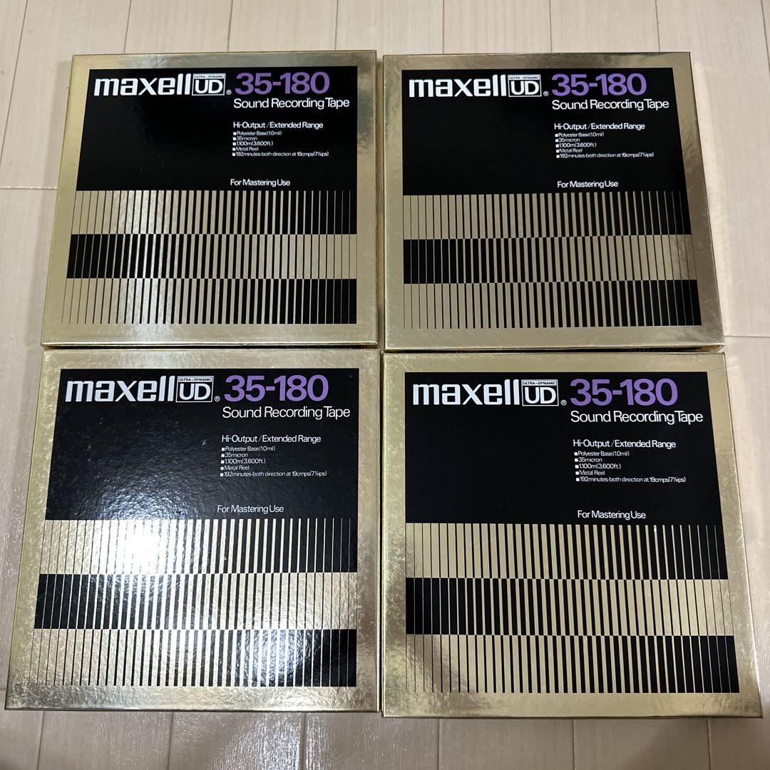 maxell UD 35-180 メタルオープンリール10号11