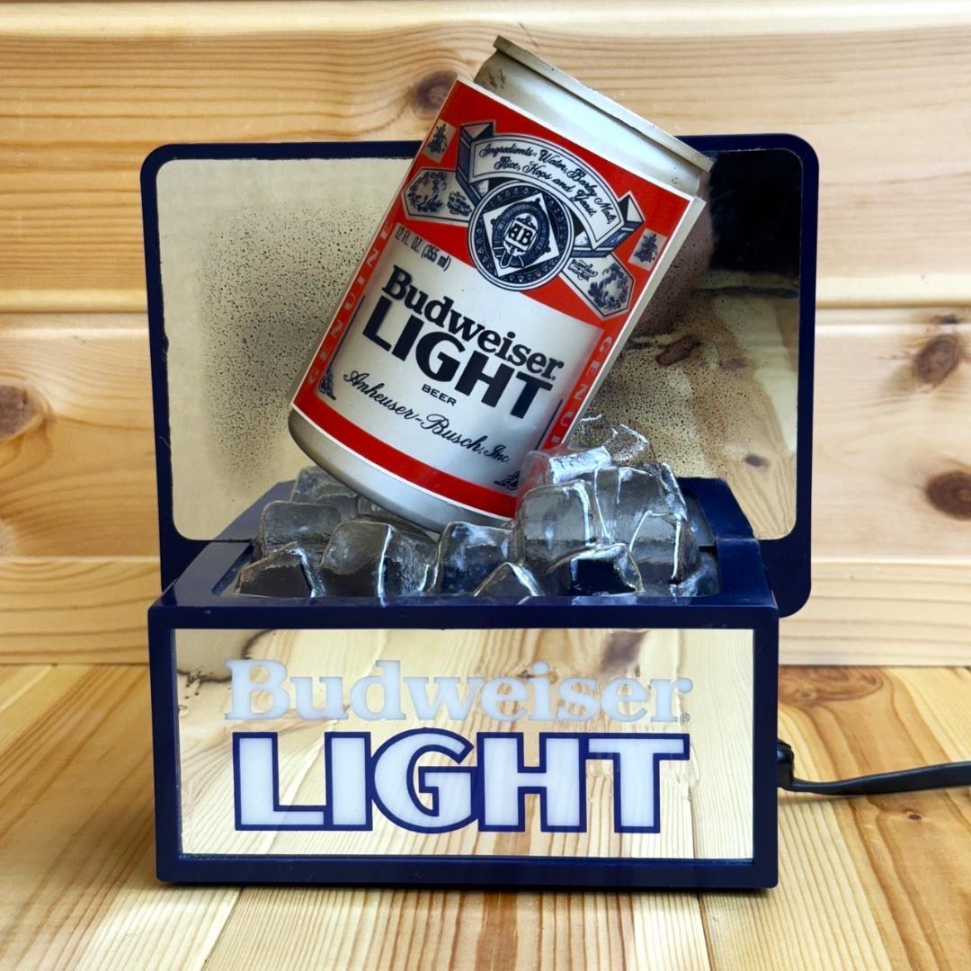 Budweiser Light ライトサイン バドワイザー ライト ビンテージ