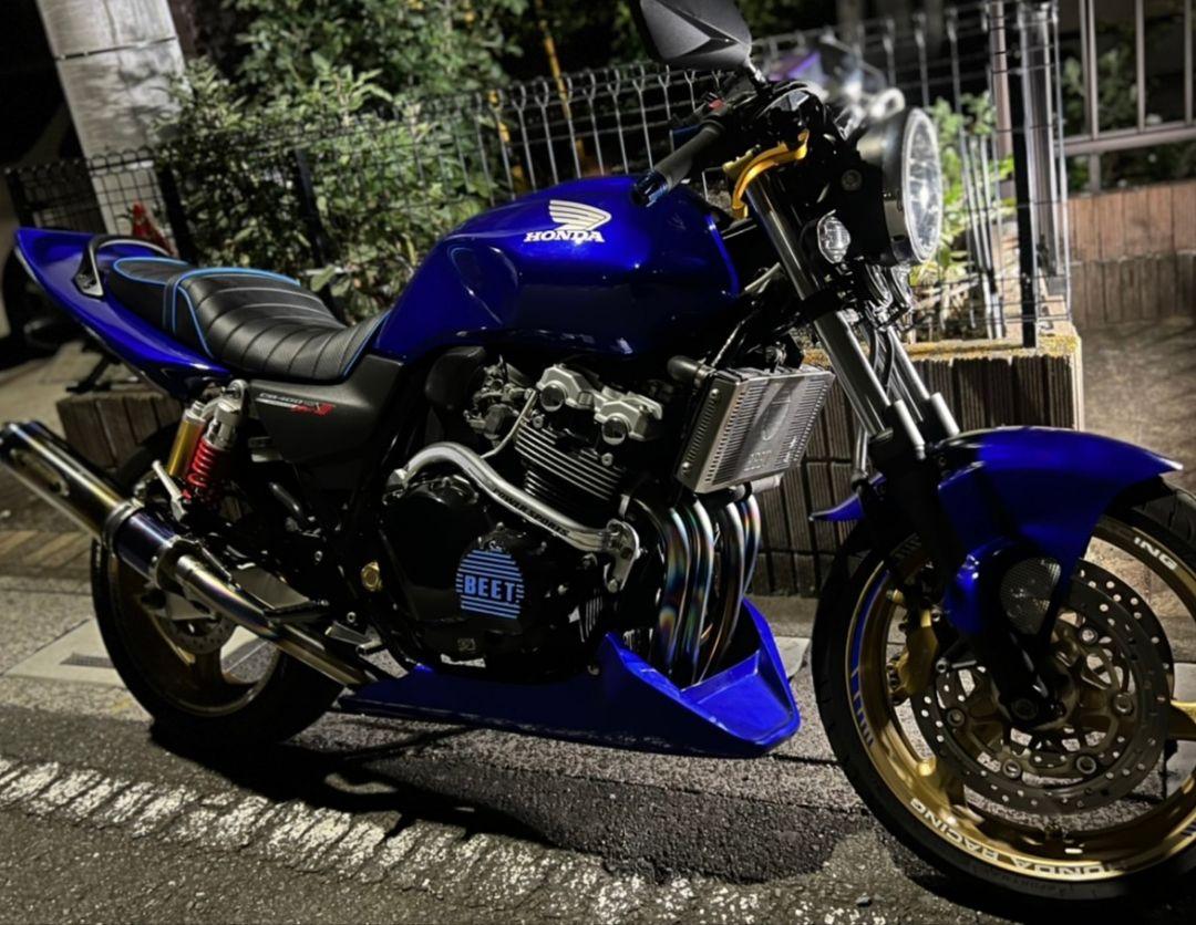 cb400sf エアロシャーク シャークエアロタイプのフロントフェンダー