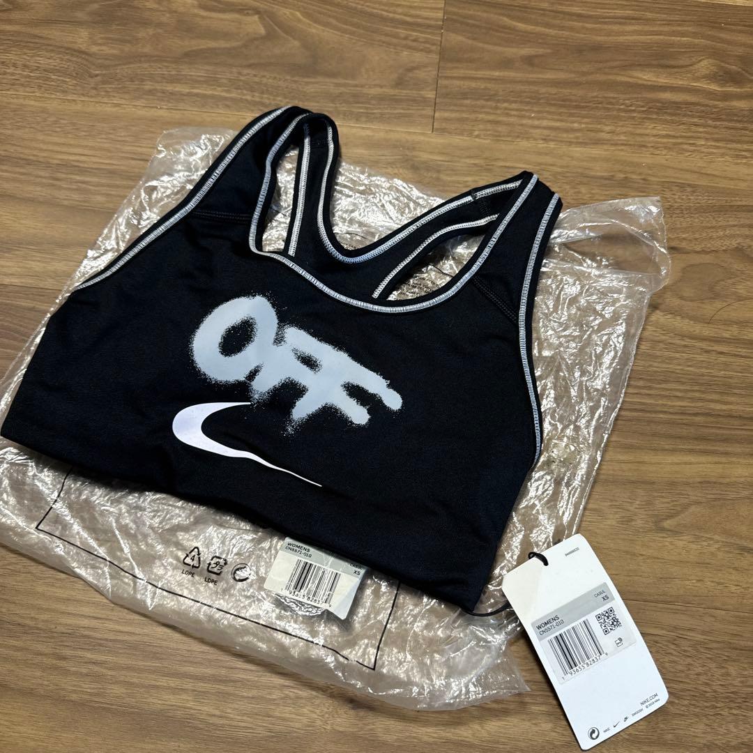 OFF-WHITE Nike Women s Sports Bra BlackXS SS NIKE