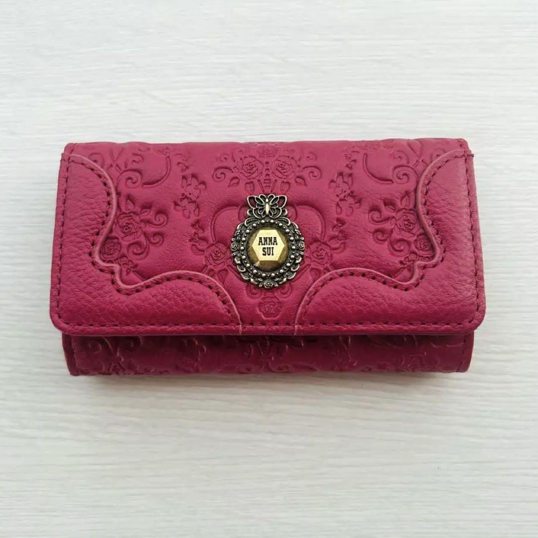 【ANNA SUI】ヴィンテージローズ キーケース